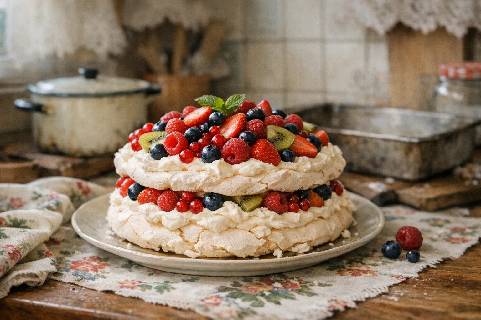 Pavlova-torta