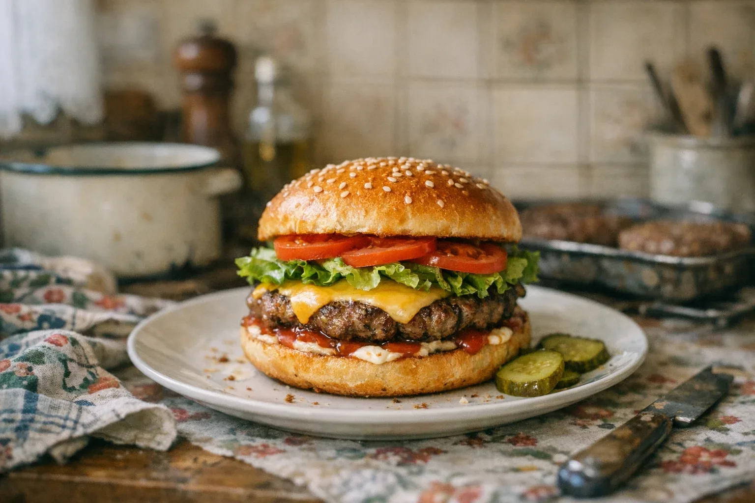 Házi hamburger