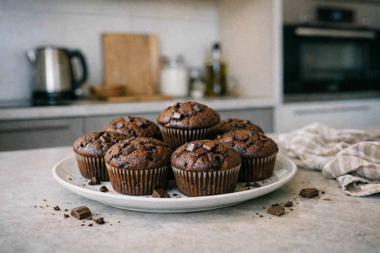 Csokoládés muffin