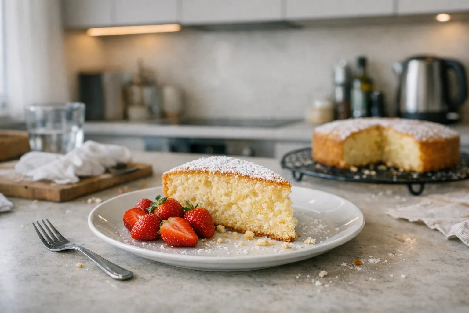 Piskótatészta tortalaphoz