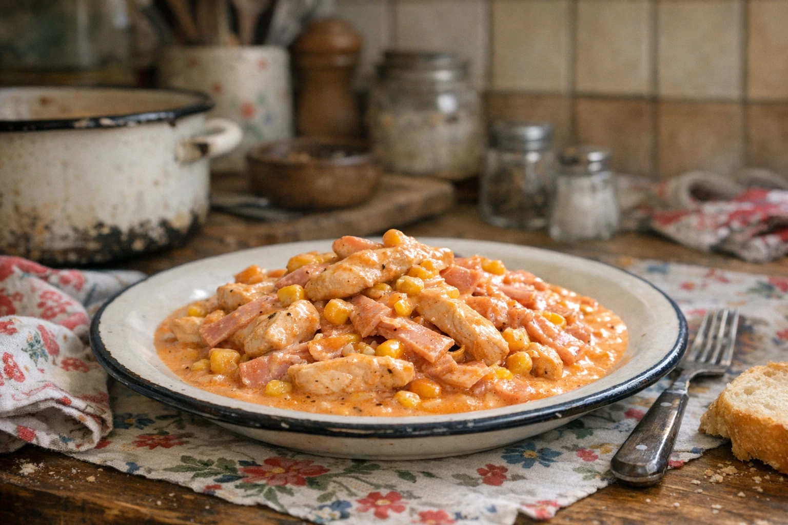 Grande módra készült csirkesauté
