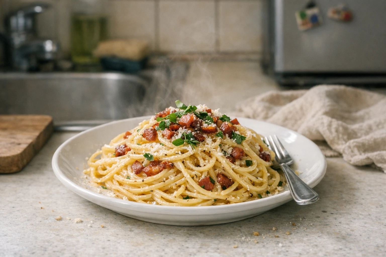 Spagetti carbonara