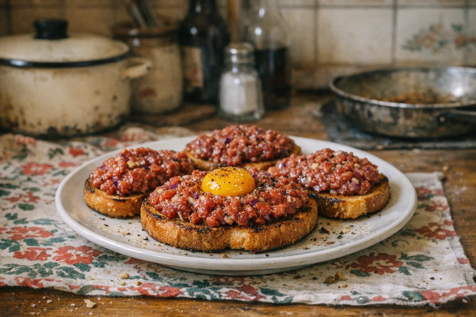 Tatár beefsteak
