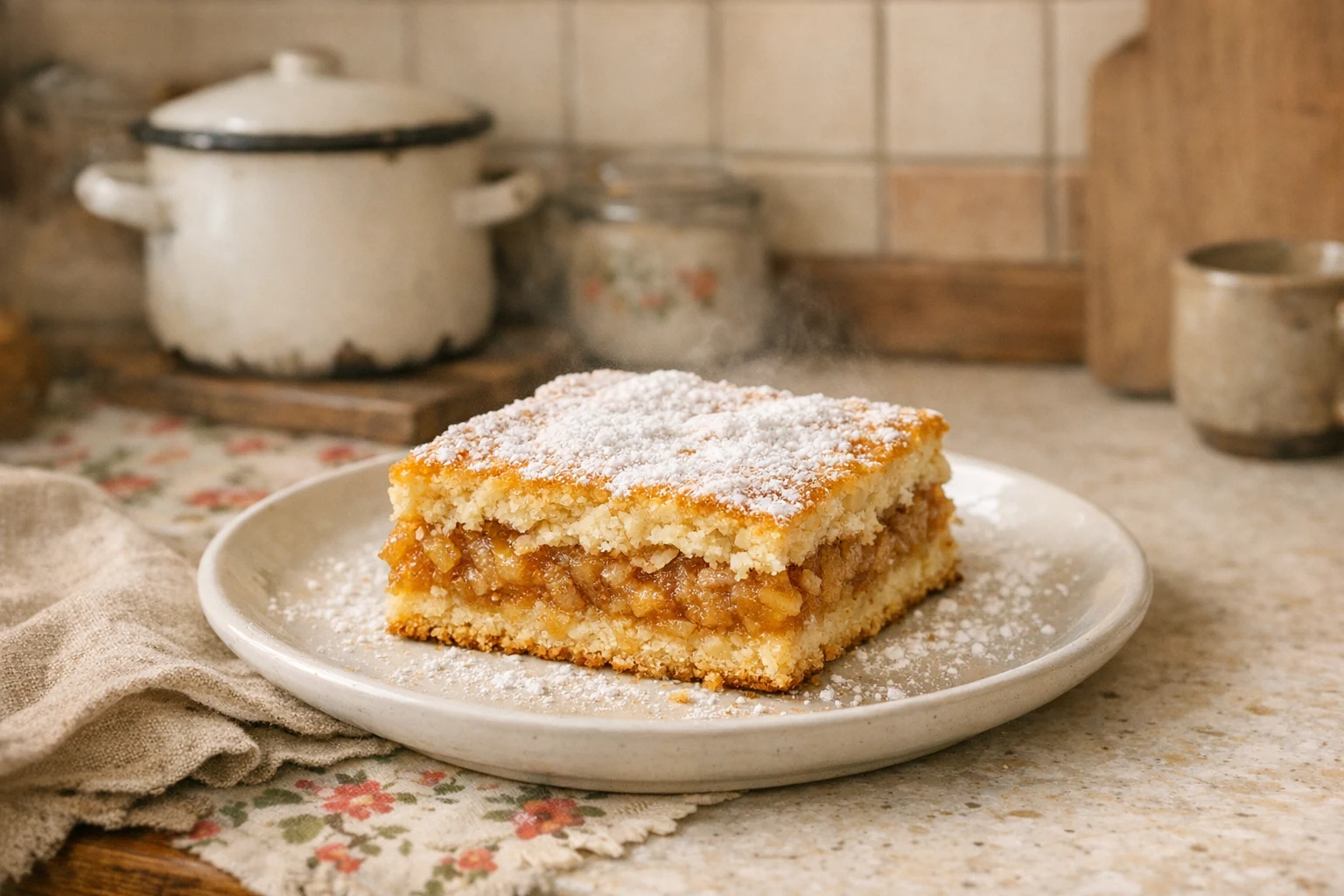 Hagyományos gyúrt almás pite