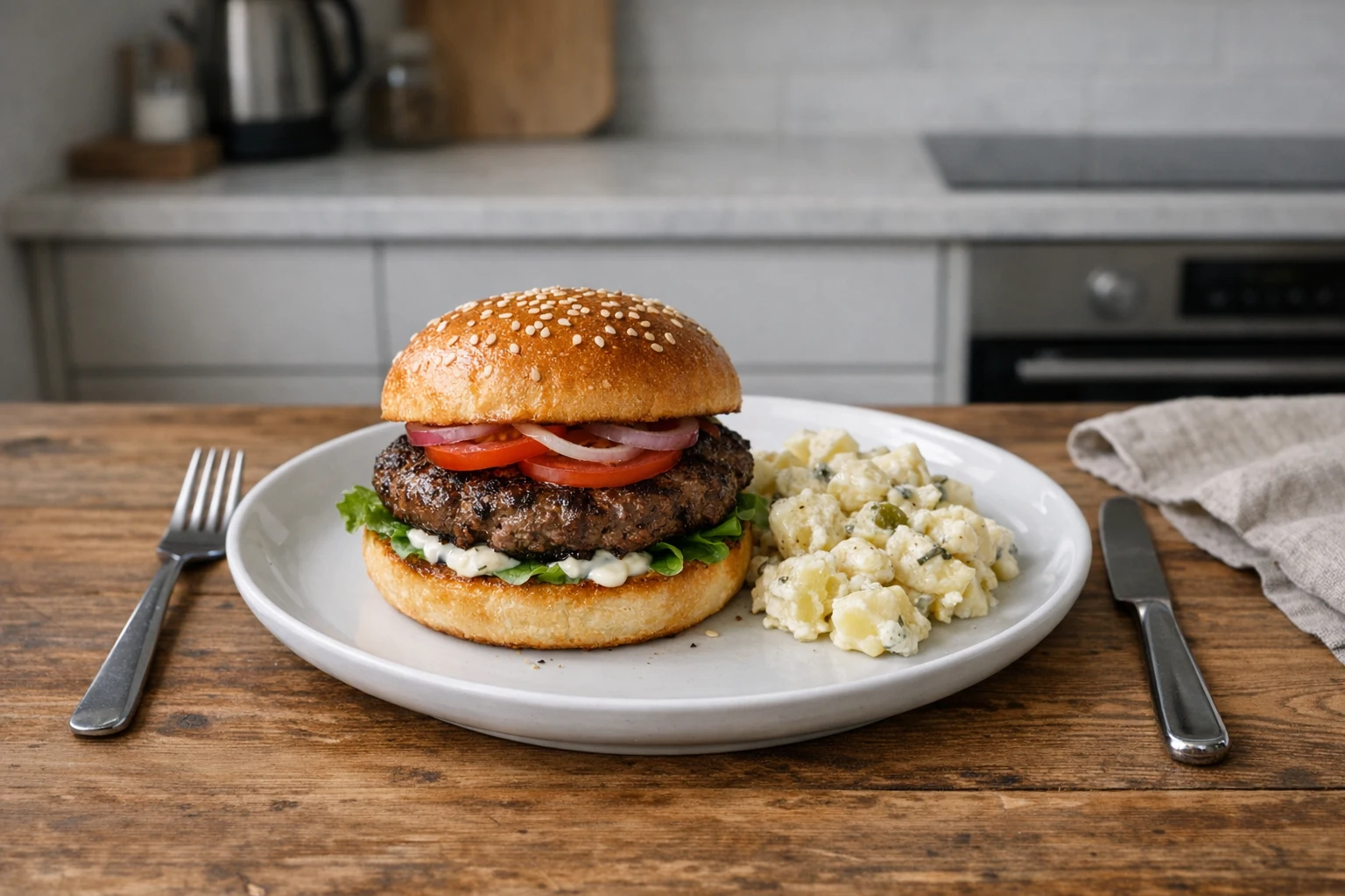 Házi hamburger