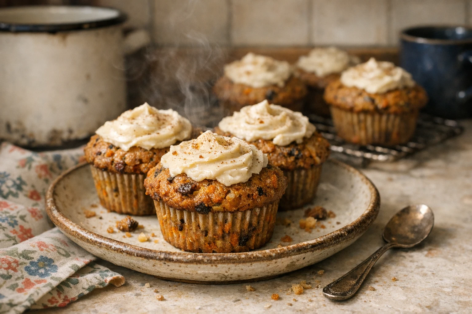 Répatorta-muffin (egészségesebb változat)