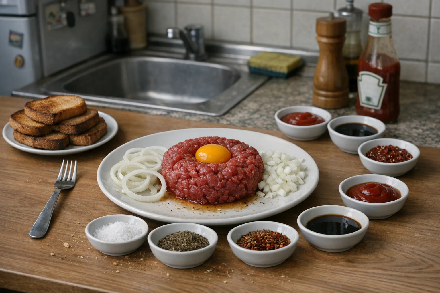 Tatár beefsteak