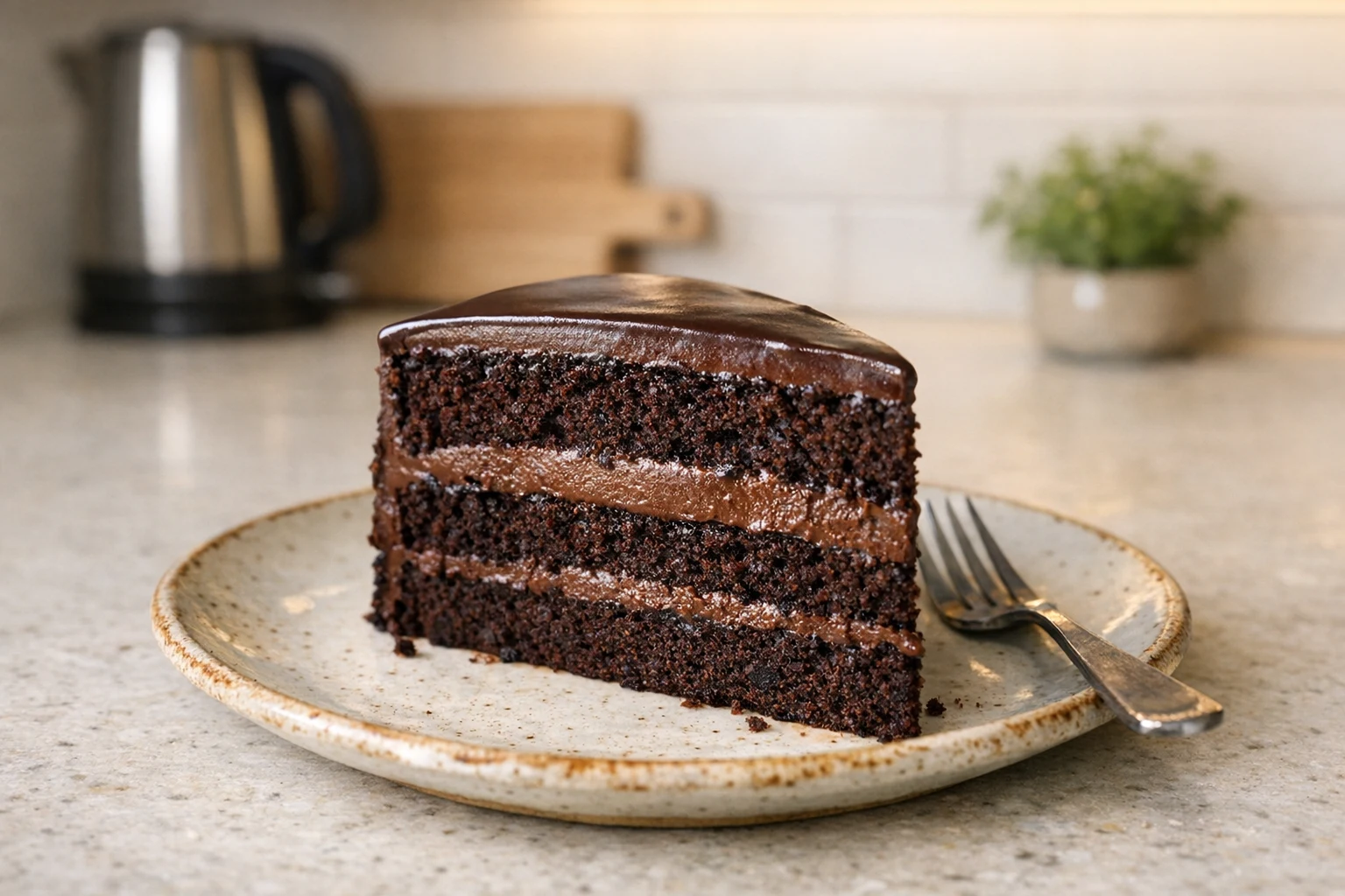 Bársonyos csokoládétorta
