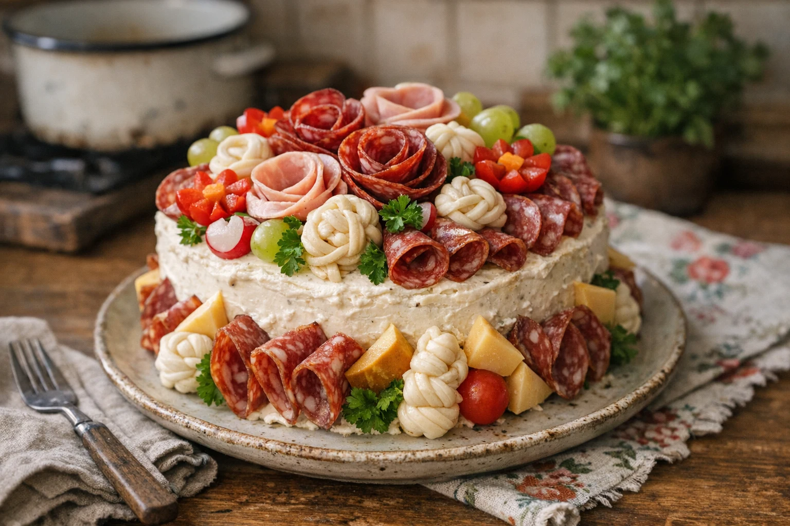 Sós torta